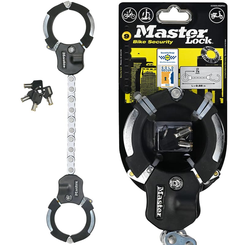 MASTER LOCK Bike Lock 550 x 110 x 25 mm