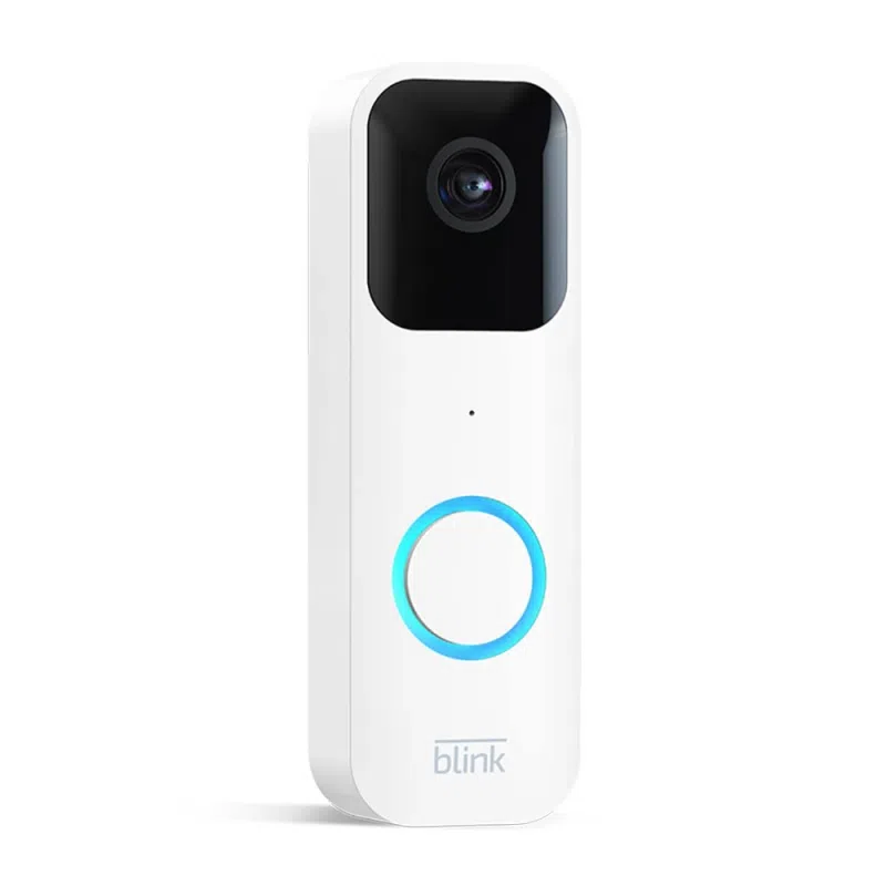 Blink Video Doorbell with Two-way Audio, HD Video, Motion Detection, and Alexa Compatibility