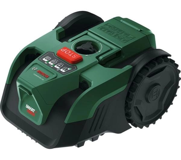 BOSCH VisiMow 18V-100 Cordless Robotic Lawn Mower Green & Black