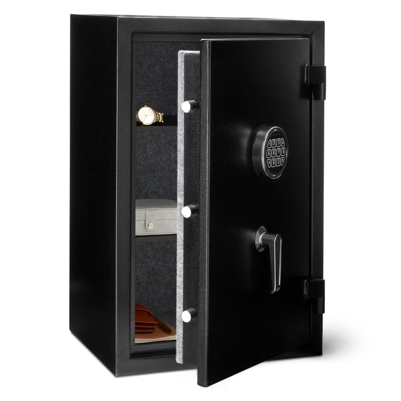Amazon Basics Fire Resistant Security Safe 60L Black