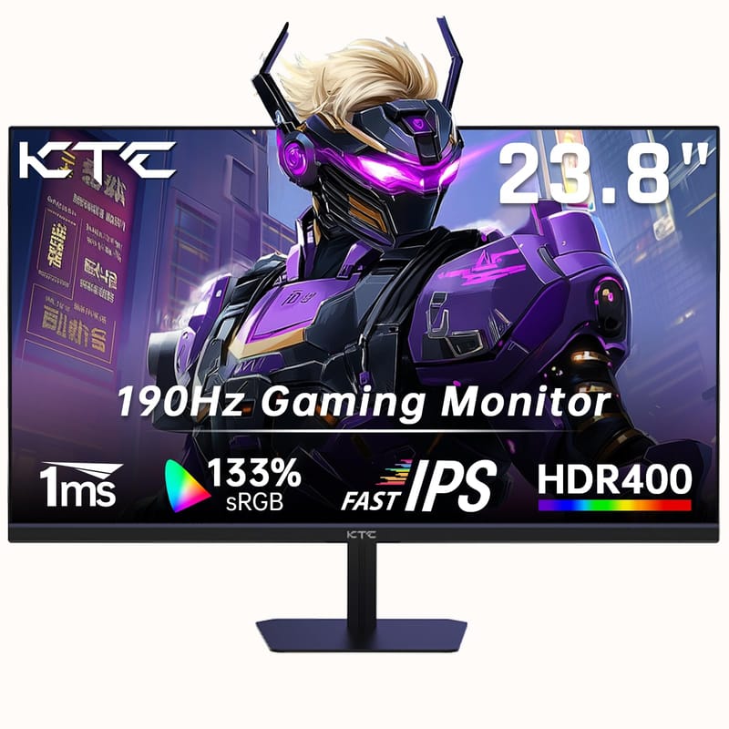 KTC 24 Inch Gaming Monitor FHD 1080P 180Hz (OC 190Hz)