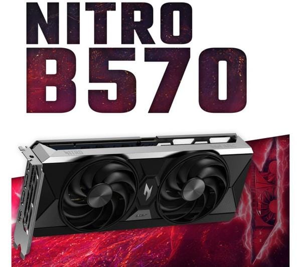 Acer Intel Arc B570 Nitro OC 10GB Graphics card