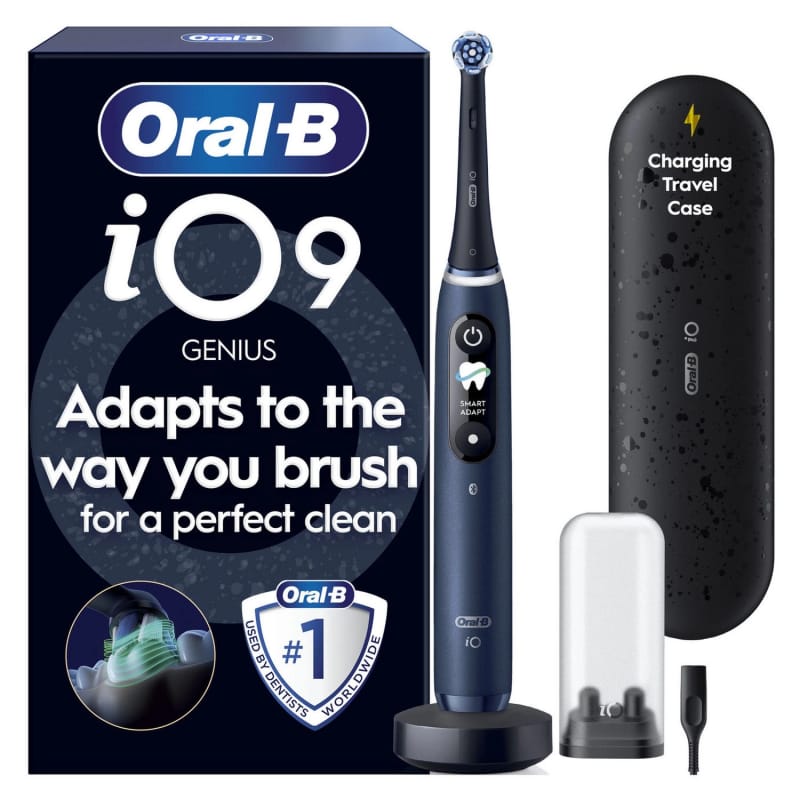 Oral-B iO9 Electric Toothbrush Blue Quartz Luxe