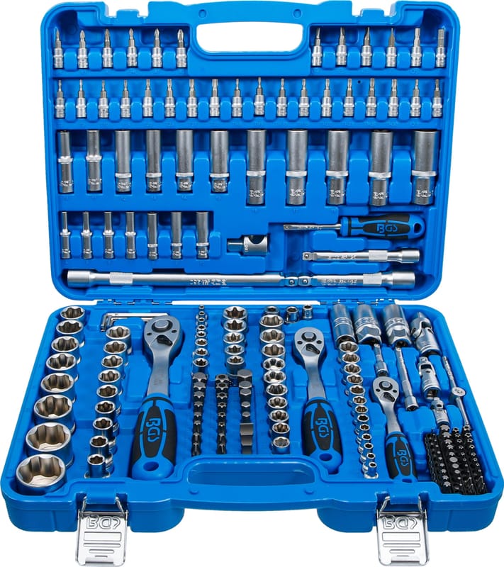 BGS 2292 Socket Set Super Lock 6.3mm (1/4") / 10mm (3/8") / 12.5mm (1/2") Drive 192 pcs