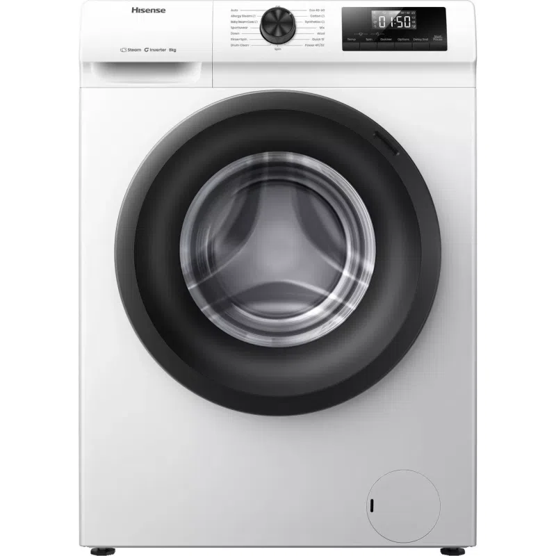 Hisense WF1Q8041BW 8kg Washing Machine White 1400 RPM A Rated