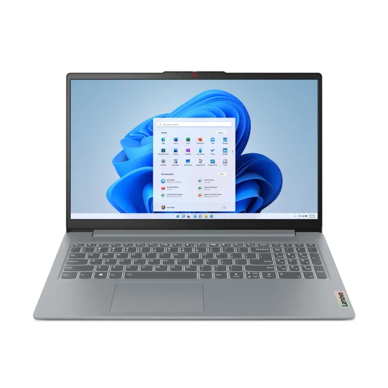 Lenovo IdeaPad Slim 3 15" Full HD Laptop - Intel Core i3-N305, 8GB RAM, 128GB UFS, Windows 11 Home in S mode, Arctic Grey