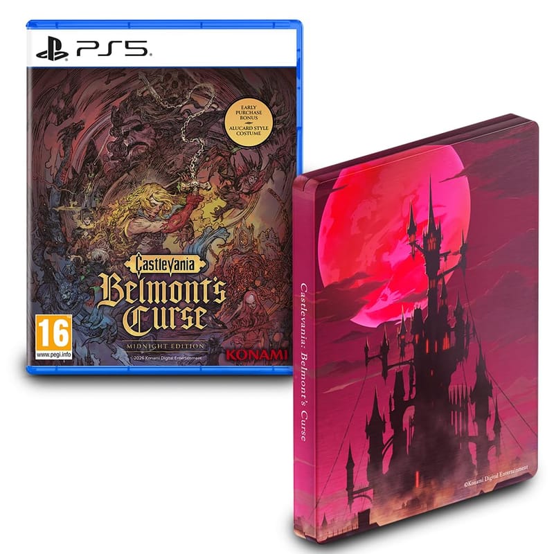 Castlevania: Belmont’s Curse Midnight Edition Steelbook Bundle PS5