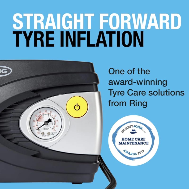 Ring RAC610 Electric Tyre Inflator Air Compressor