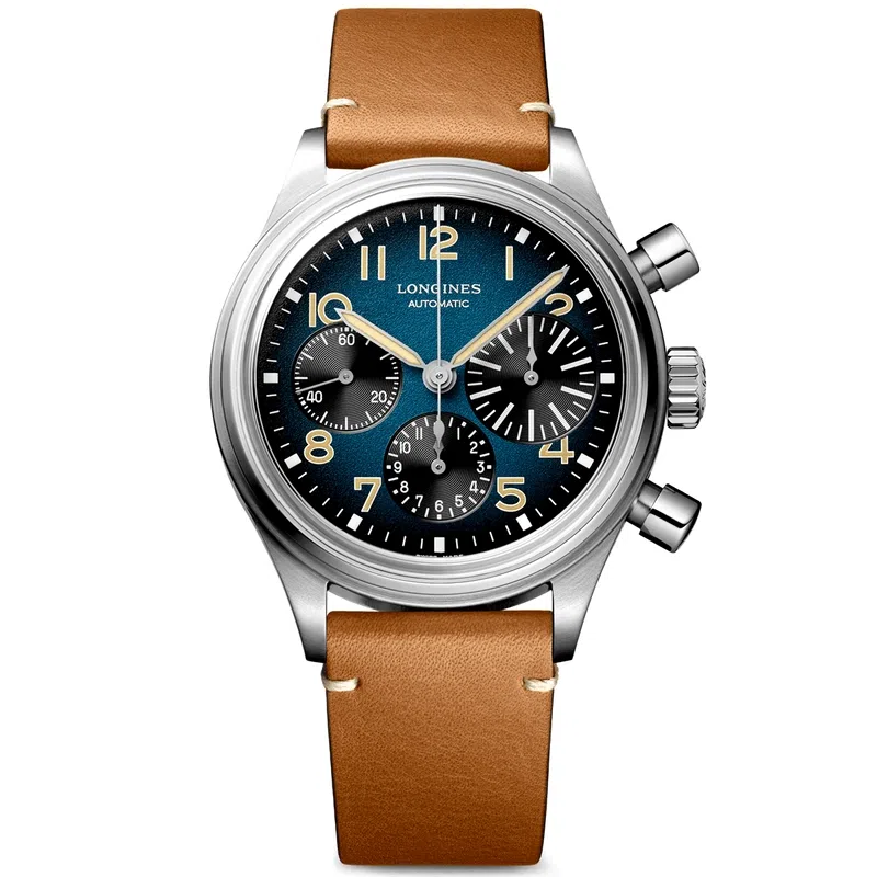 Longines Heritage Avigation Bigeye 42mm Automatic Chronograph Watch
