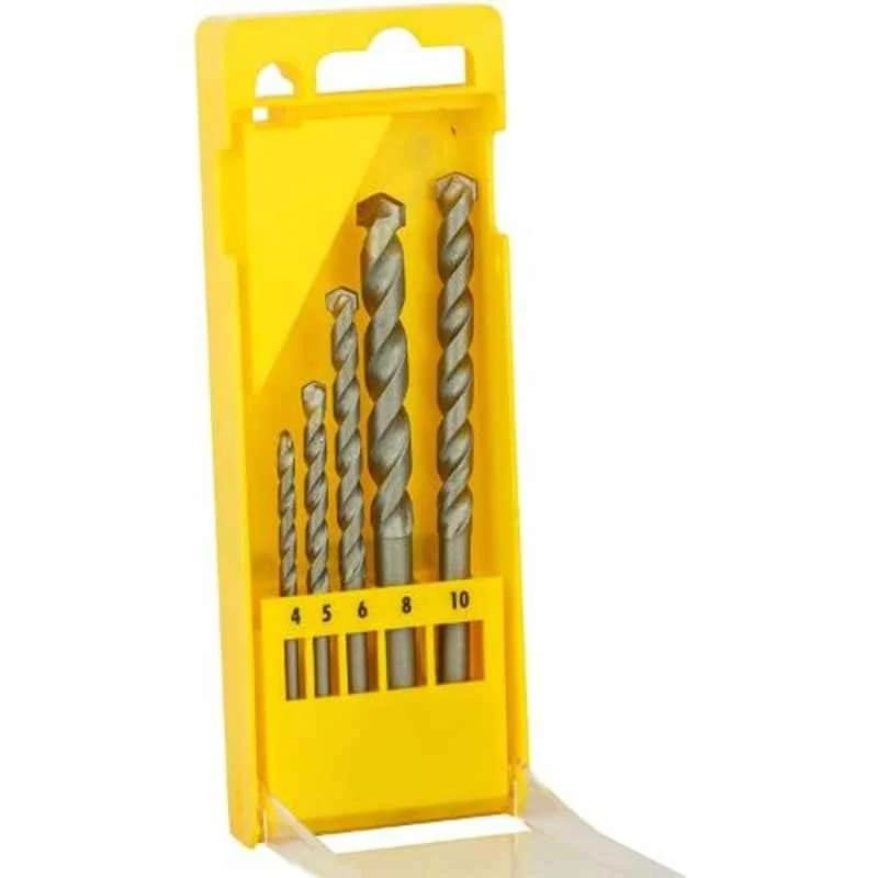 DEWALT DT6952-QZ 5-Piece Masonry Drill Bit Set Carbide 4-10 mm