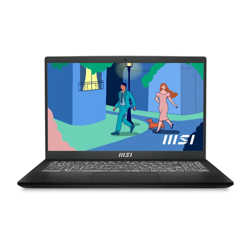 MSI Modern 15 Laptop: 15.6" FHD IPS, AMD Ryzen 5 7430U, 16GB RAM, 512GB SSD