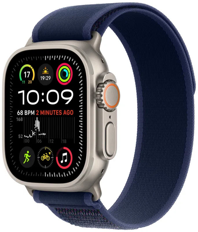 Apple Watch Ultra 2 49mm Blue Trail Loop - S/M & M/L