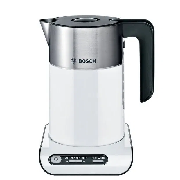 Bosch Styline Variable Temperature Cordless Kettle, 1.5L, White - Used - Very Good Condition