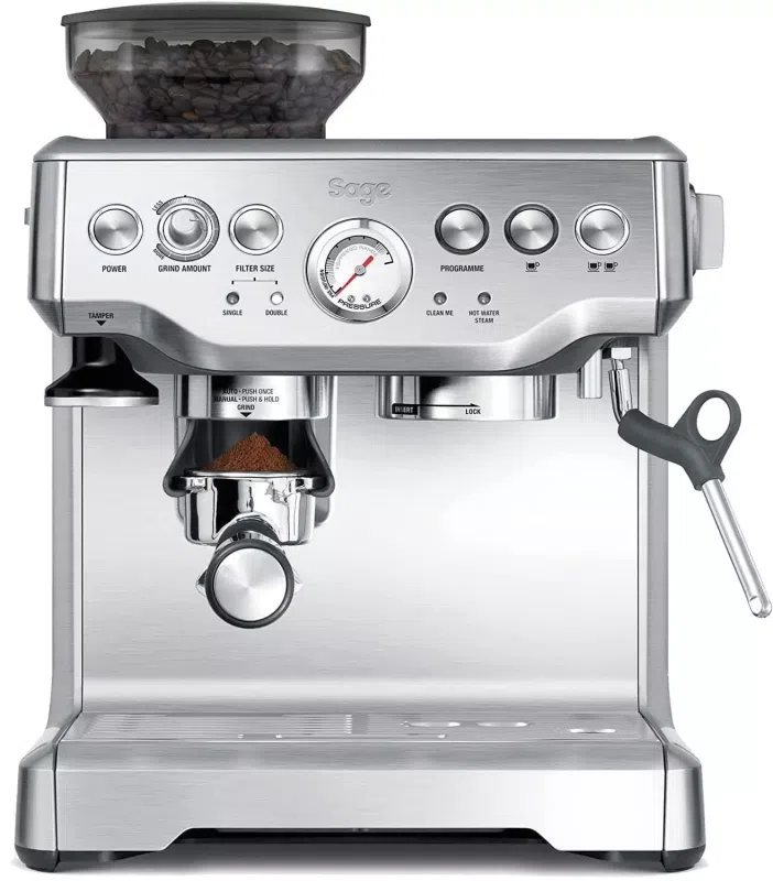 Sage Barista Express BES875UK Bean to Cup Coffee Machine - Refurbished
