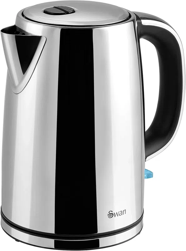 Swan SK14060N Stainless Steel Jug Kettle - 1.7L - 3kW