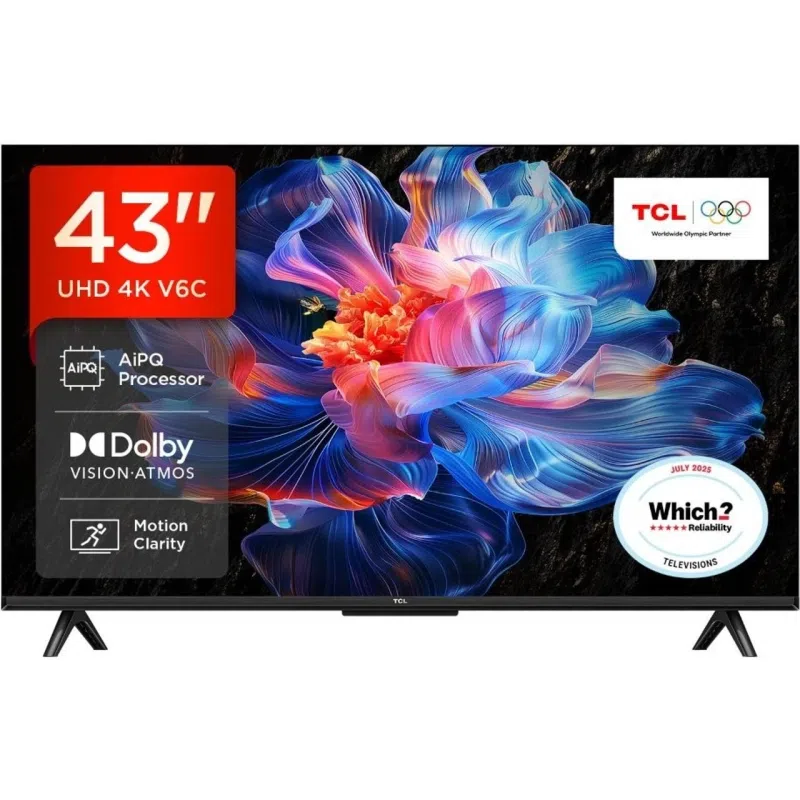 TCL 43V6C 43 inch LED 4K Ultra HD TV