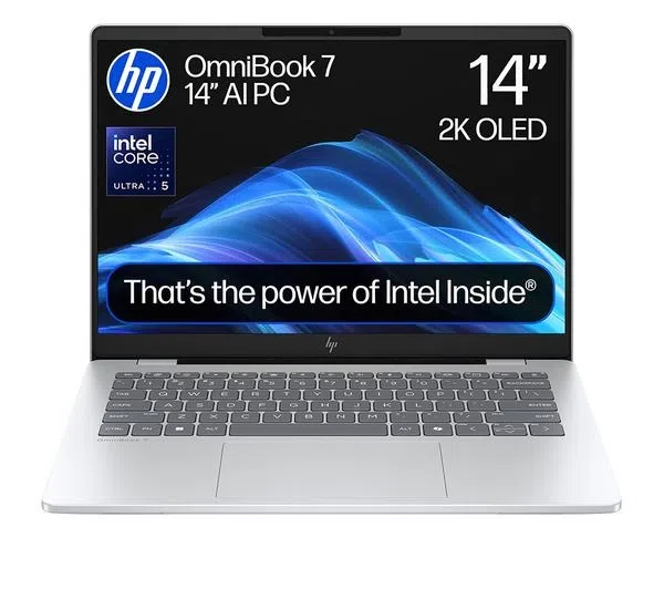 HP OmniBook 7 AI OLED - 14" 2K OLED Intel Ultra 5 225U 16GB RAM 512GB SSD Laptop