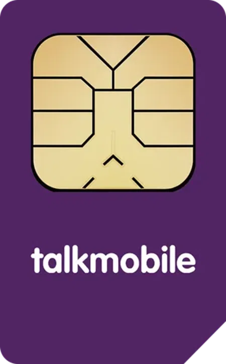 Talkmobile 15GB - 5G Data, Unlimited Mins & Texts - EU Roaming - Monthly Rolling + TCB £12 