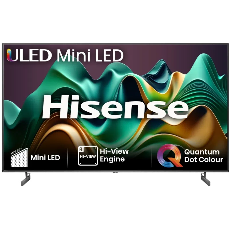 Hisense 75U6NQTUK 75 inch 4K Mini LED Smart TV Grey