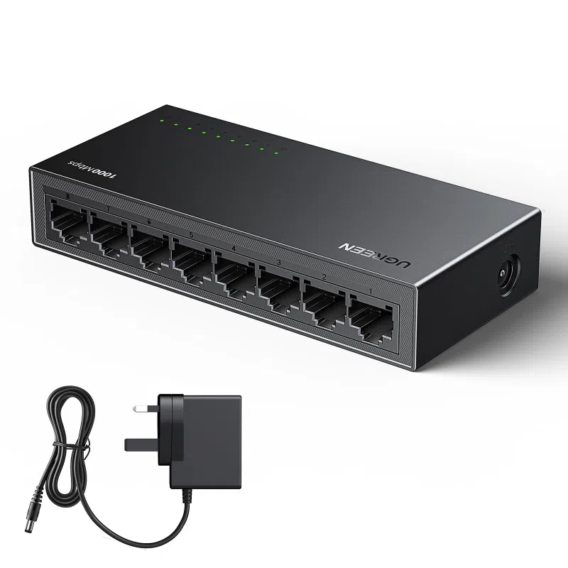 UGREEN 8 Port Gigabit Network Switch