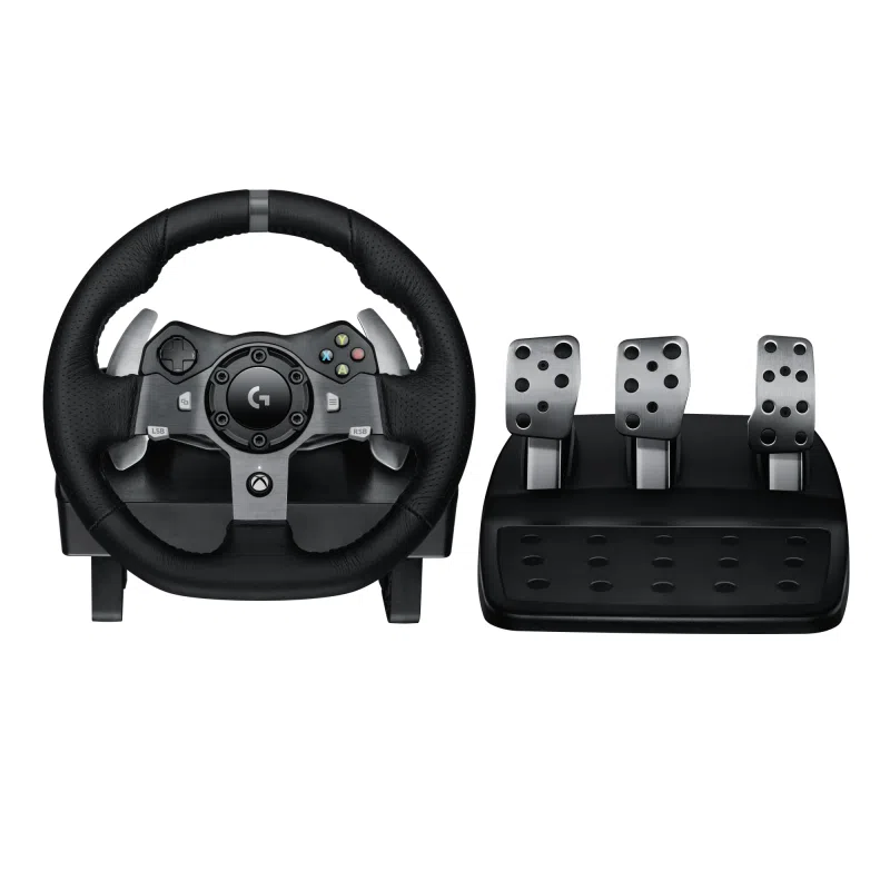 Logitech G G920 Racing Wheel and Pedals Black