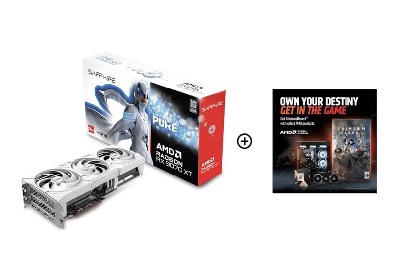 SAPPHIRE RX 9070 XT 16GB Graphics Card