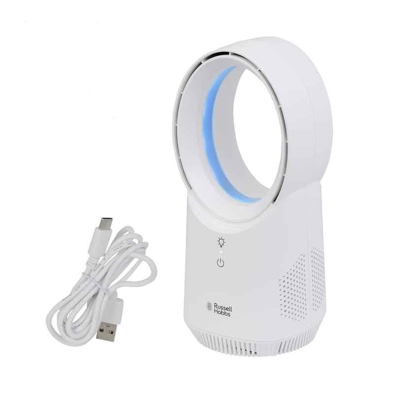 Russell Hobbs Compact Bladeless Fan White