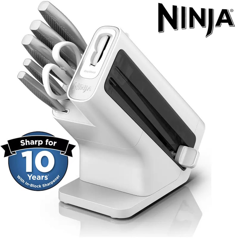 Ninja Stay Sharp 6 Piece Stainless Steel Knife Block